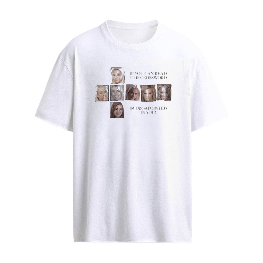 If You Can Read This Crossword Im Disappointed In You Shirt