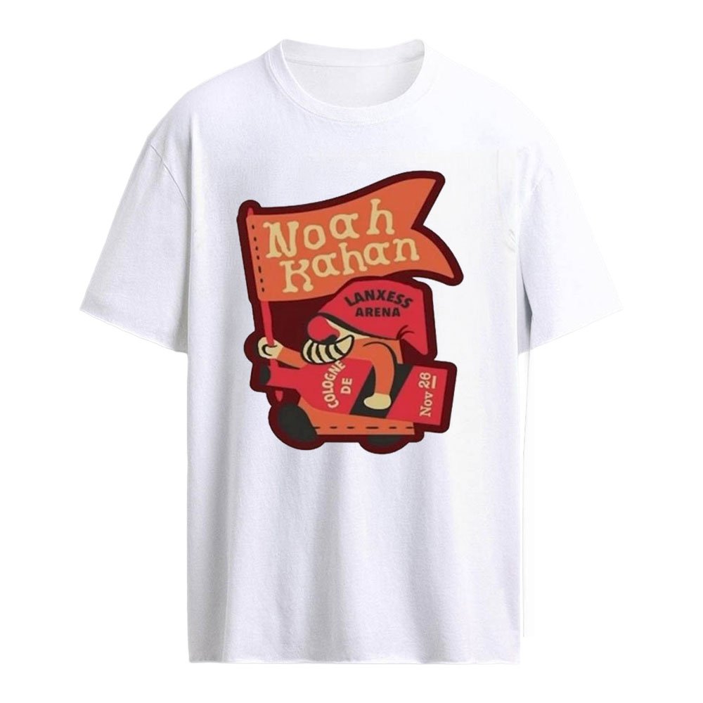 Noah Kahan Live At Lanxess Arena Cologne Germany November 28 2026 Exclusive Tour Shirt
