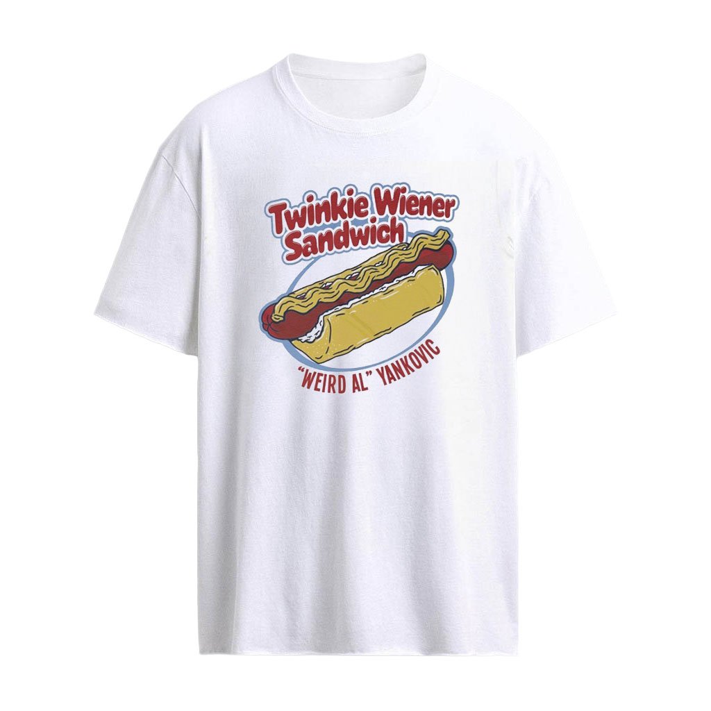 Weird Al Yankovic Twinkie Wiener Sandwich Raglan Shirt