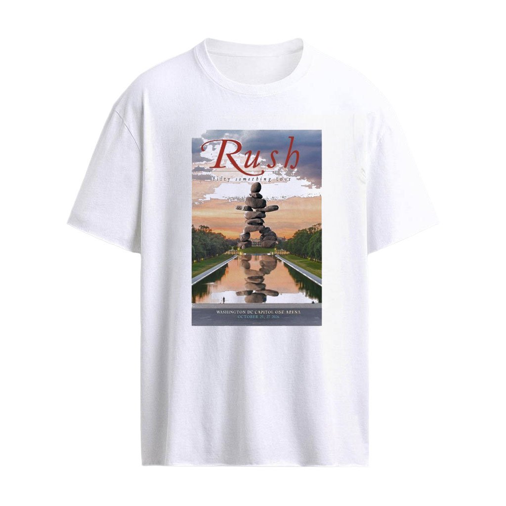 Rush Live In Washington Dc Oct 25 2026 Capital One Arena Exclusive Show Shirt