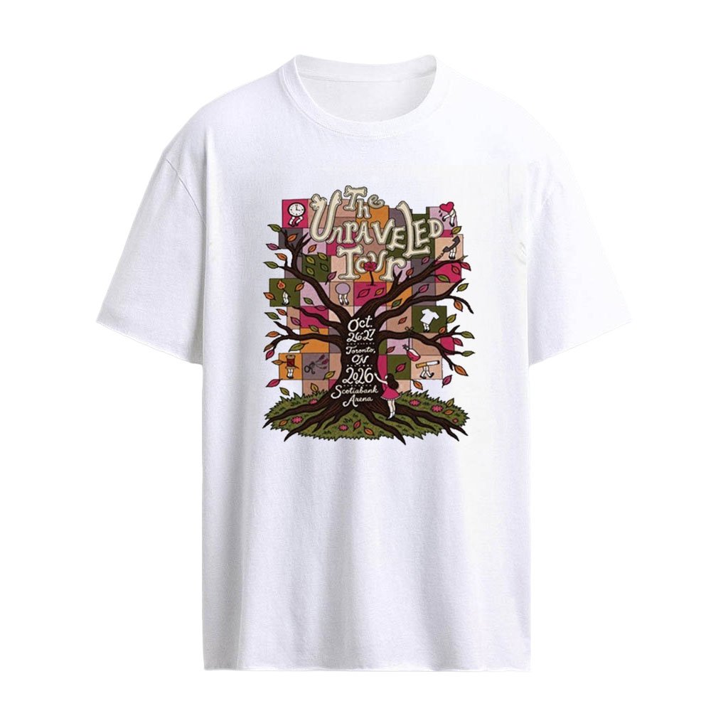 Olivia Rodrigo The Unraveled Tour Oct 26-27 2026 Scotiabank Arena Toronto On Shirt