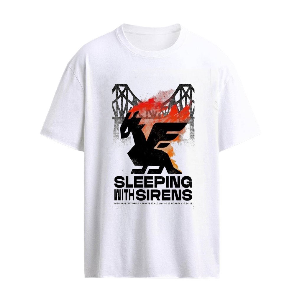 Sleeping With Sirens Grand Rapids MI October 24 2026 GLC Live At 20 Monroe Tour Poster