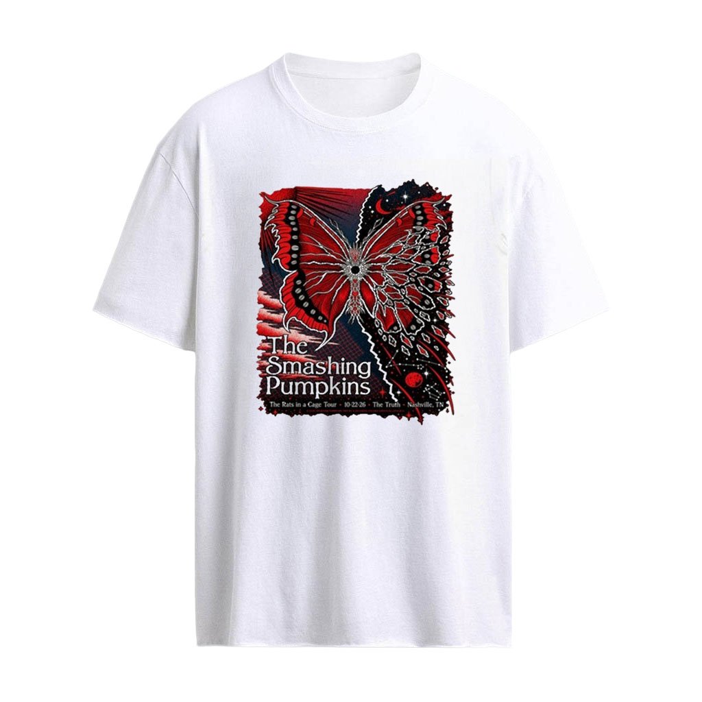 The Smashing Pumpkins Live In Concert Nashville Tn 10.22.2026 Shirt