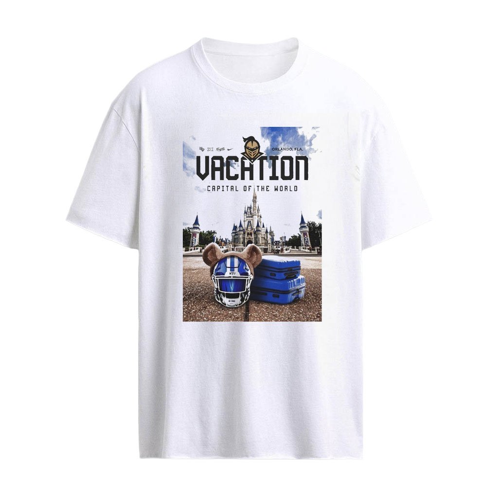 Ucf Knights Vs Byu Cougars Vacation Capital Of The World Orlando Fl Shirt