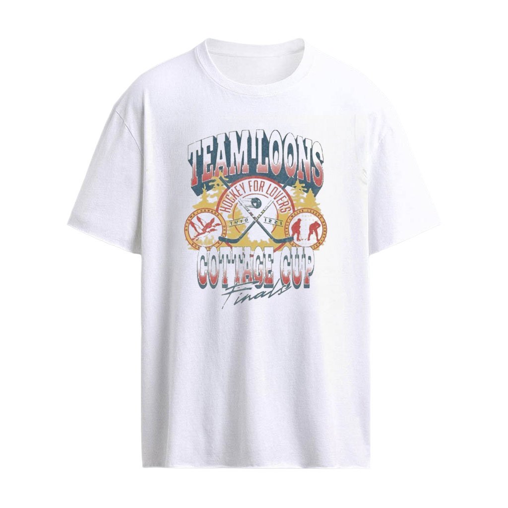 The Lost Bros Team Loons Hockey For Lovers Cottage Cup Finals Shirt