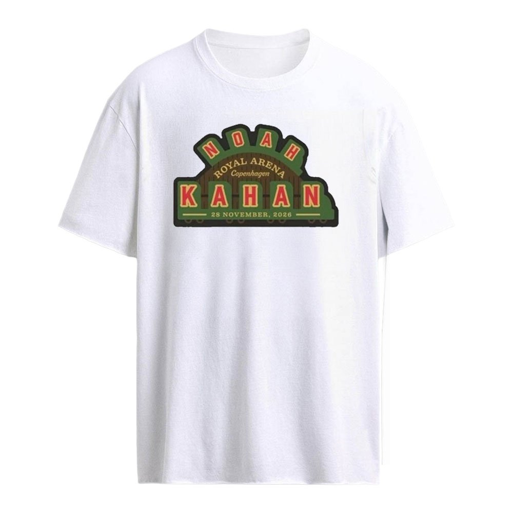 Noah Kahan Live At Royal Arena Copenhagen November 28 2026 Exclusive Tour Shirt