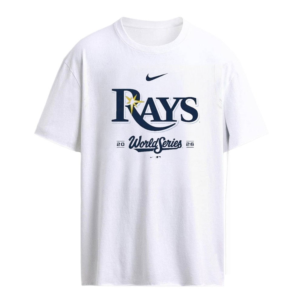 Tampa Bay Rays Nike 2026 World Series White T-Shirt