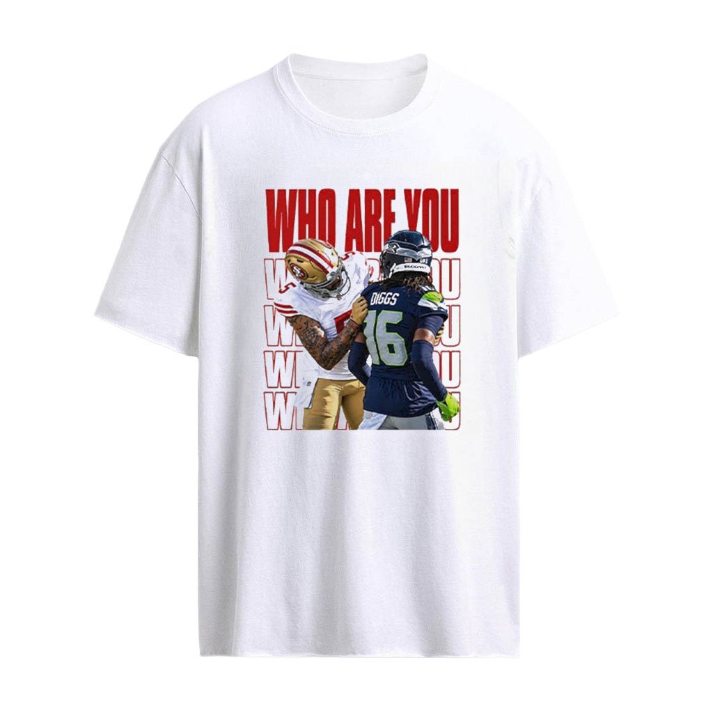 Who Are You Football Mike Evans Vs Trevon Diggs Viral Moment Shirt