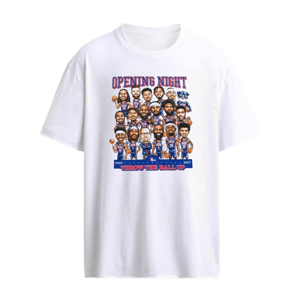 Opening Night Throw The Ball Up 2026 2027 Shirt