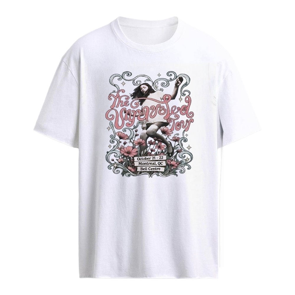 Olivia Rodrigo Montreal QC Concert 2026 Poster T-Shirt