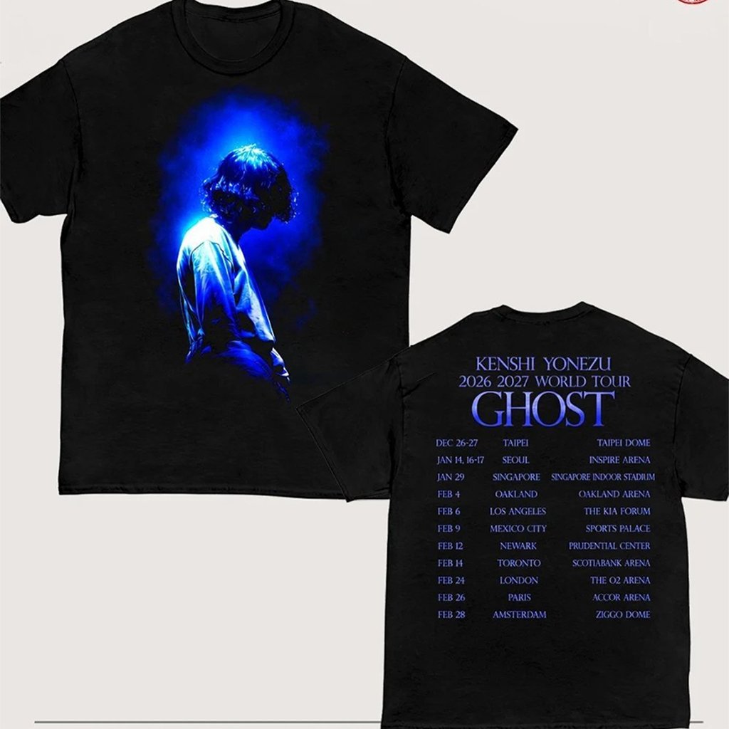 Kenshi Yonezu Ghost World Tour 2026 2027 Tour Dates T-Shirt