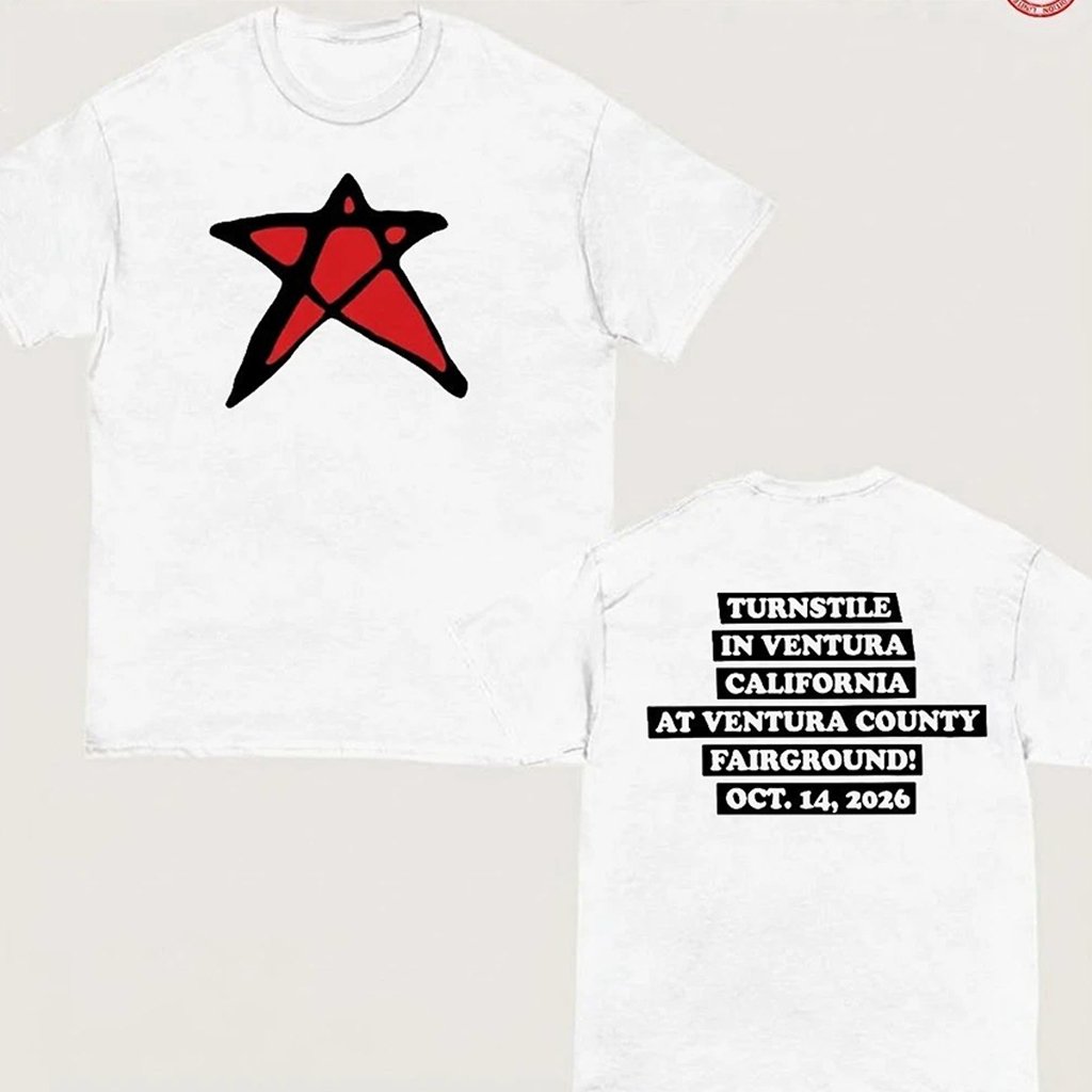 Turnstile The Never Enough Tour Part 2 Exclusive Tee At Ventura County Fairgrounds On October 14 2
