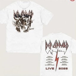 Def Leppard x Mercadorama Exclusive Mexico Tee Live 2026 At VFG Arena On October 21 2026 Guadalaja