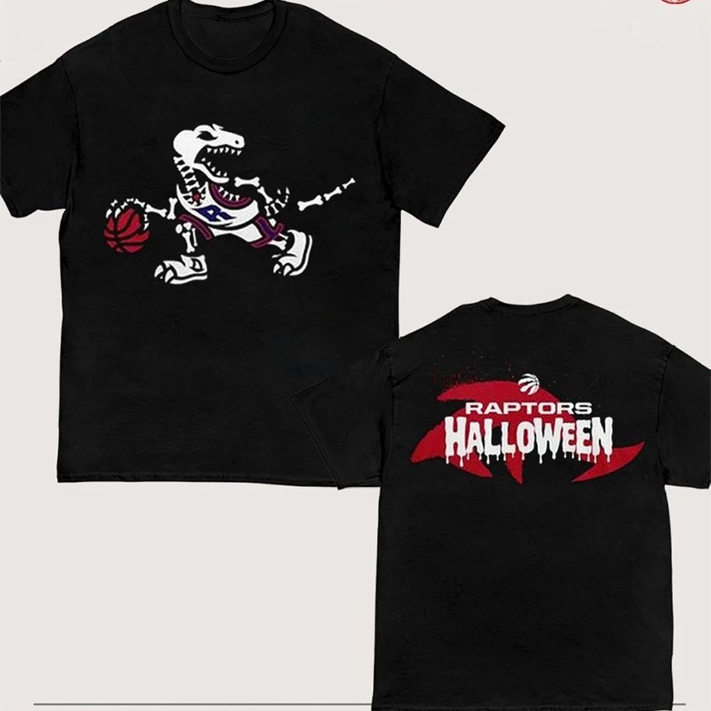 Toronto Raptors 2026 Raptors Happy Halloween T-Shirt