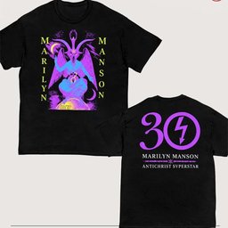 Marilyn Manson Merch 30th Anniversary Antichrist Superstar US Tour 2026 T-Shirt