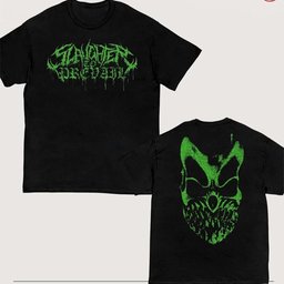 Slaughter To Prevail Halloween 2026 Collection Green Mask T-Shirt