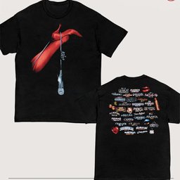 Doja Cat Merch Ma Vie Tour 2026 Graphic Dateback T-Shirt