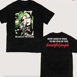Marilyn Manson Merch 30th Anniversary Antichrist Superstar US Tour 2026 The Beautiful People Shirt