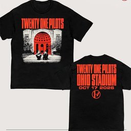 Twenty One Pilots Columbus Ohio 2026 Exclusive Event Tee Live At Ohio Stadium Oct 17 2026 T-Shirt