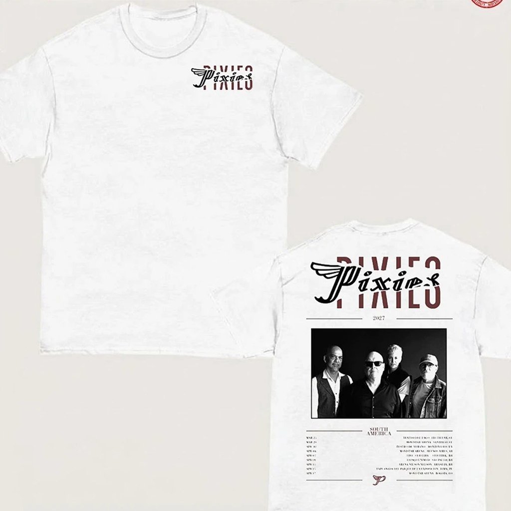 Pixies South America 2027 Schedule Tour Dates T-Shirt