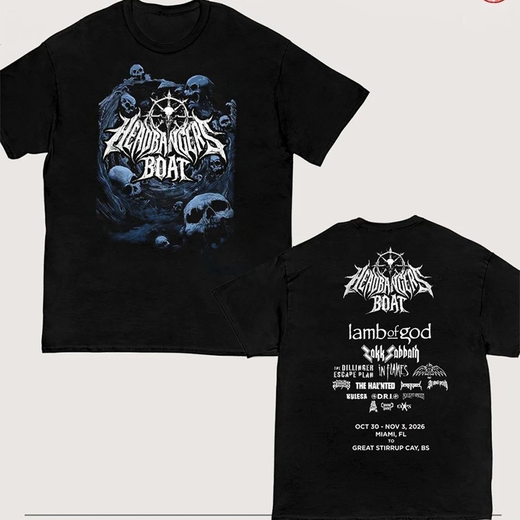 Headbangers Boat Festival 2026 Merch Miami To Great Stirrup Cay Bahamas On October 30 – November 3