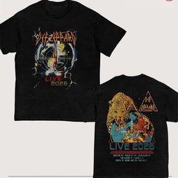 Def Leppard x Mercadorama Latam Tour 2026 Exclusive Mexico Tee Live 2026 At VFG Arena On October 2