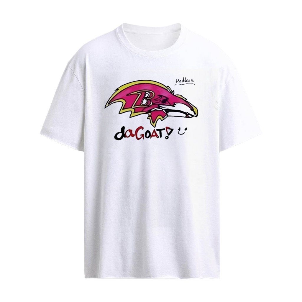 Baltimore Ravens 2026 Crucial Catch Young Heroes Fighting Cancer Paint T-Shirt