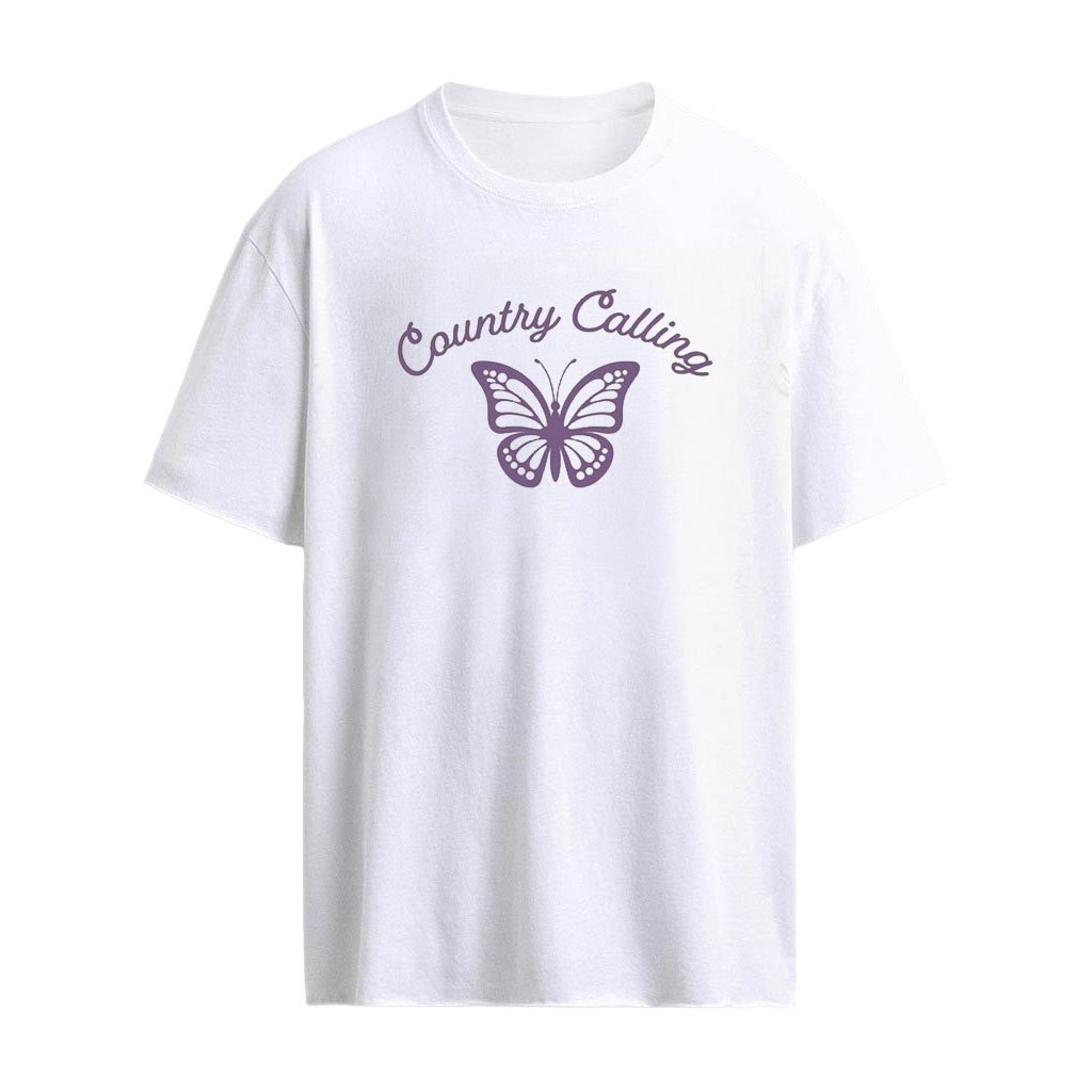 Country Calling Festival Butterfly Shirt