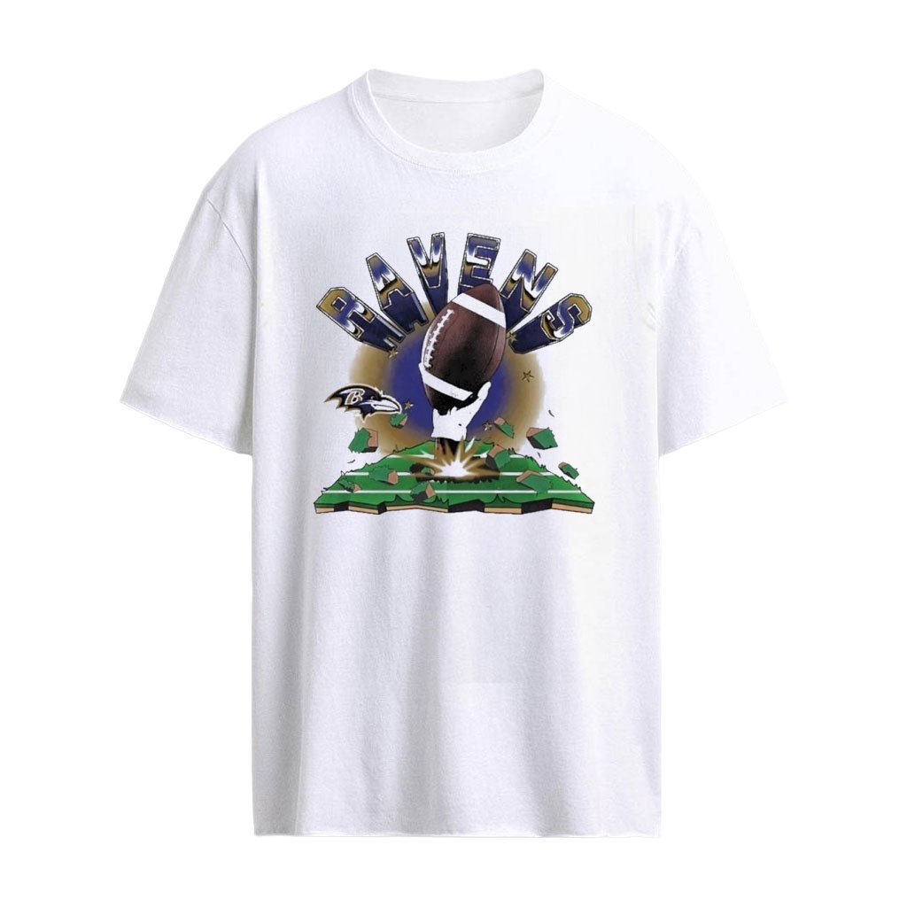 Baltimore Ravens NFL 2026 Explode Clubhouse T-shirt