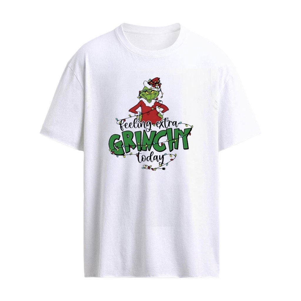 Feeling Extra Grinchy Today The Grinch Christmas Light 2026 Graphic T-Shirt