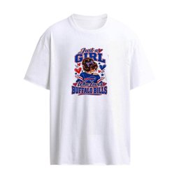 Just A Girl Who Loves Buffalo Bills Graphic T-Shirt