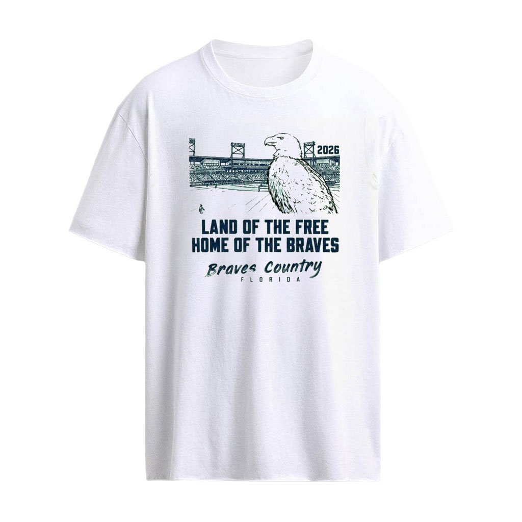 Land Of The Free Home Of The Braves Eagle Shirt