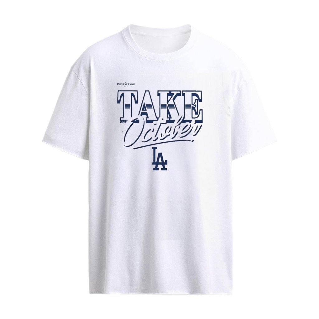 Los Angeles Dodgers 2026 MLB Division Series Champions Distressed Locker Room Take October T-Shirt