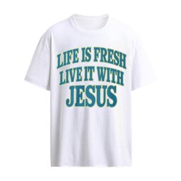 Emeka Egbuka Life Is Fresh Live It With JESUS Shirt