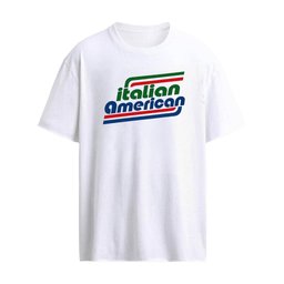 Italian American Retro Stripe T-Shirt