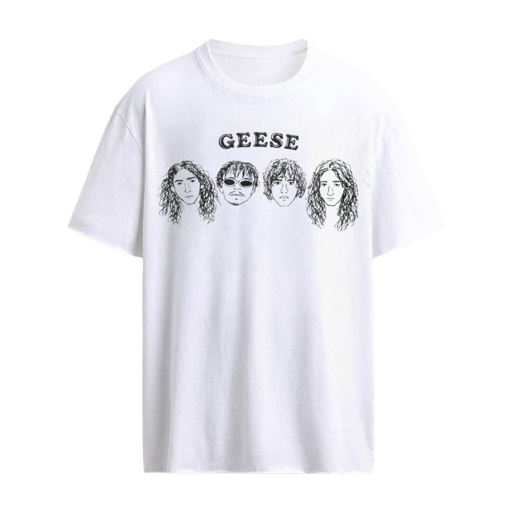 Geese Merch Composite Heads Raglan Tee