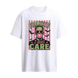 Frankly I Don’t Care Frankenstein Bubble Gum Shirt