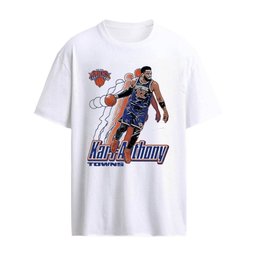 Karl-Anthony Towns New York Knicks Pose Signature Vintage T-Shirt