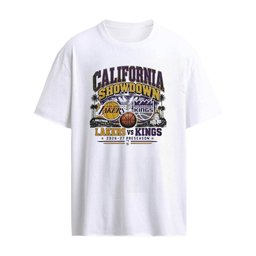 NBA 2026 California Showdown Los Angeles Lakers vs Kings Preseason Game Vintage T-shirt