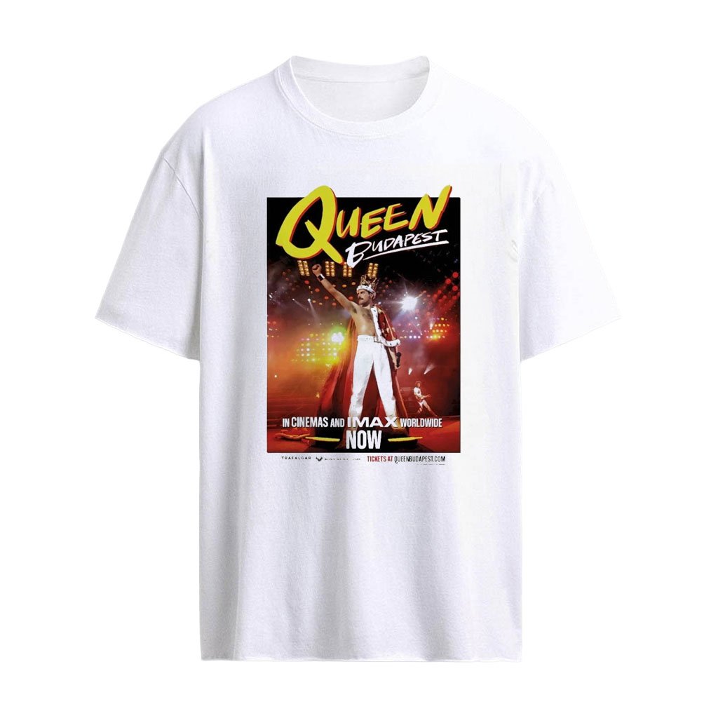 Queen Budapest In Cinemas And IMAX Poster T-Shirt