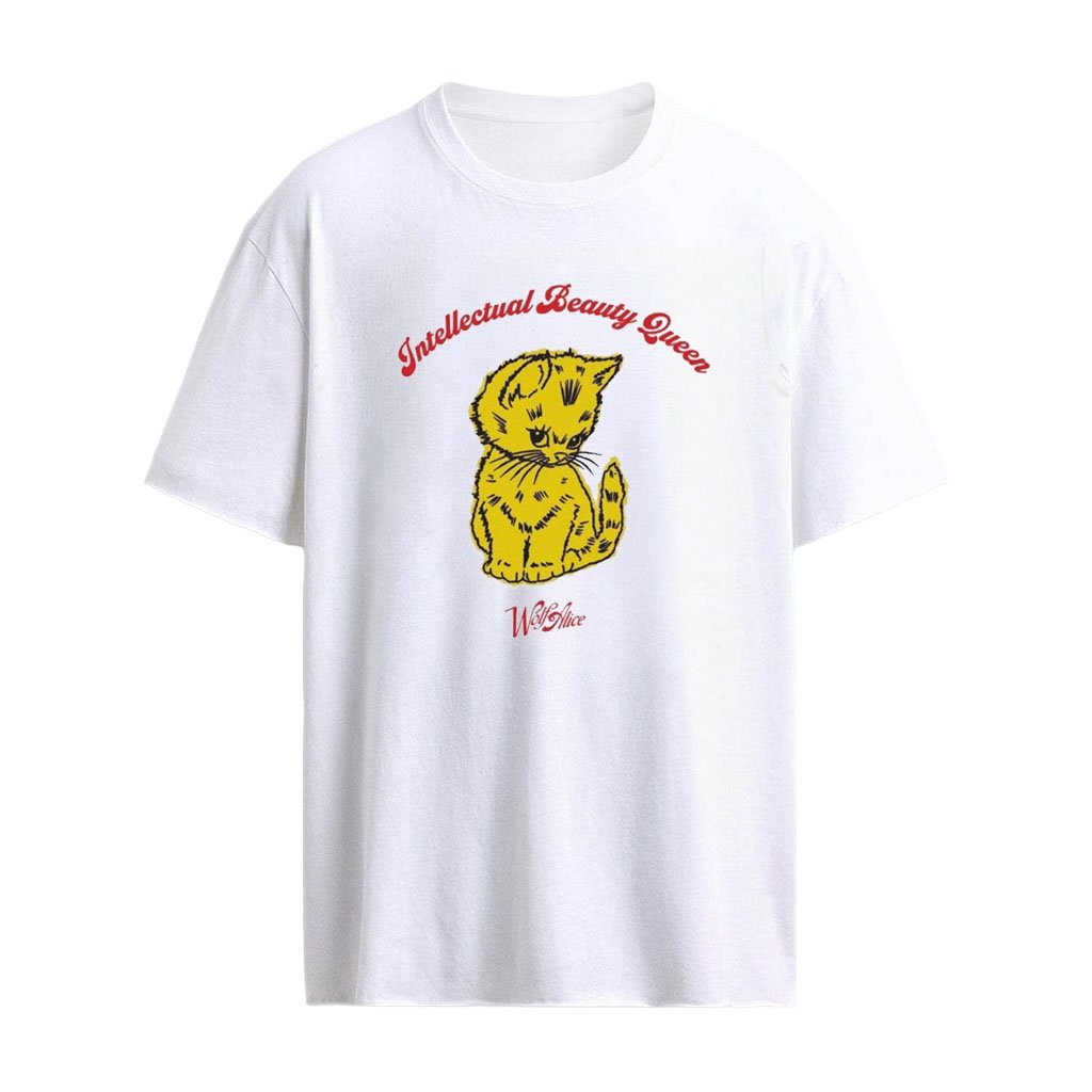 Wolf Alice Intellectual Beauty Queen Cat Shirt