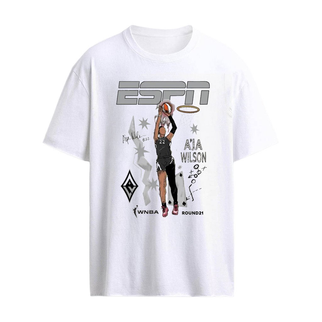 WNBA Round21 A’Ja Wilson T-Shirt