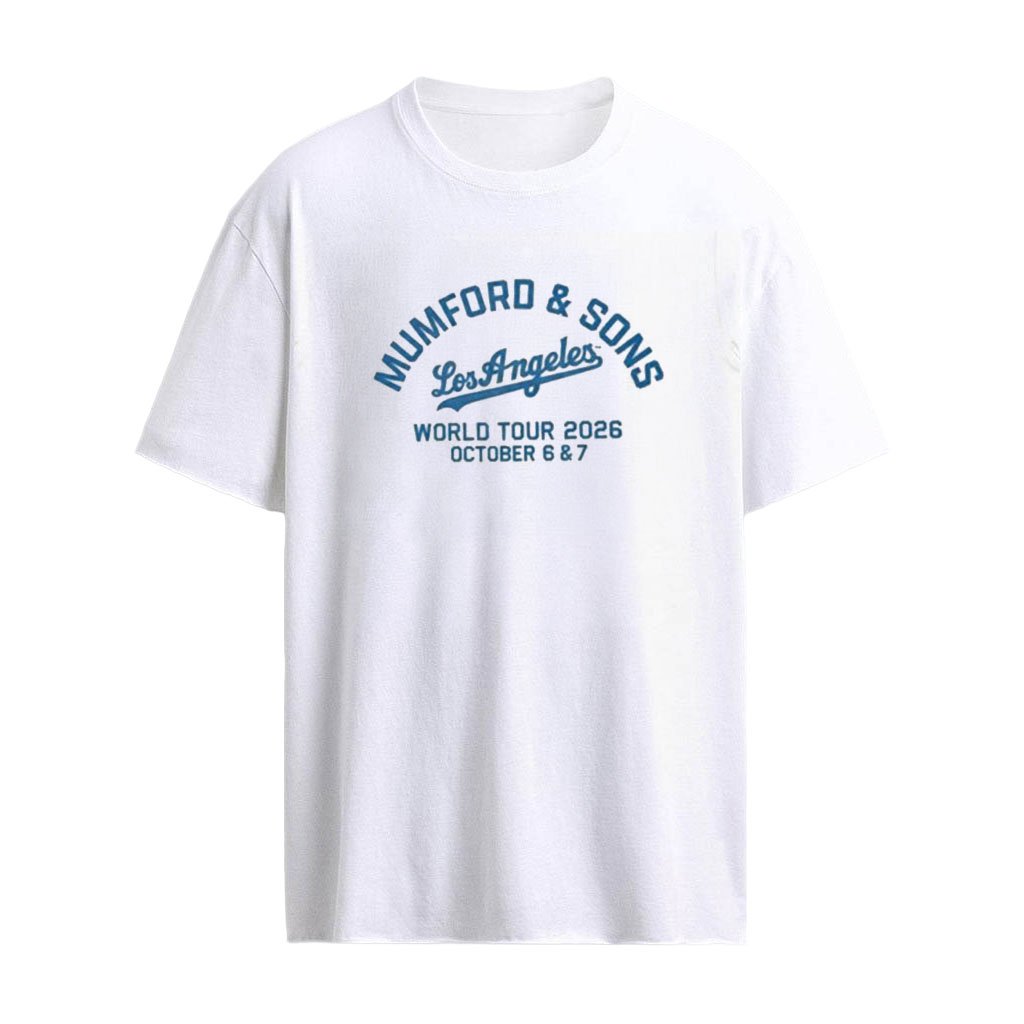 Mumford And Sons Los Angeles Ca 2026 Exclusive Event Prizefighter Tour October 6 7 2026 Shirt