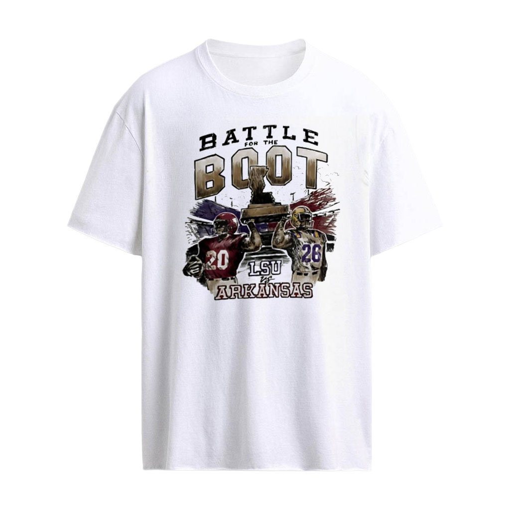 Battle for the Boot LSU Tigers vs Arkansas Razorbacks 2026 Game Day shirt