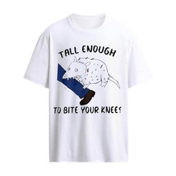 Tall Enough To Bite Your Knees Opossum Possum Graphic T-shirt