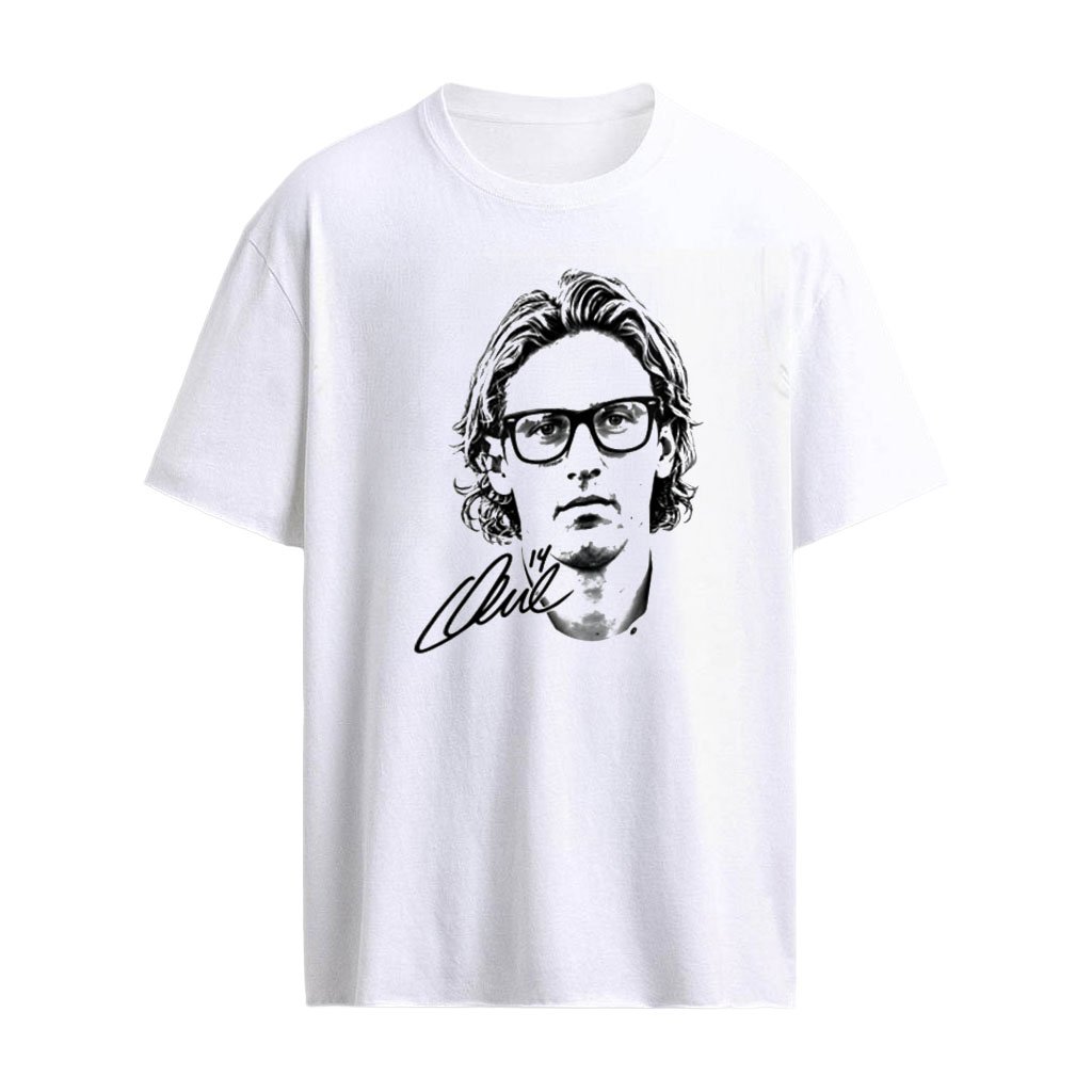 Antoine Griezmann Marcos Llorente portrait signature shirt