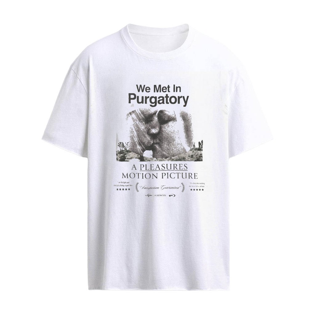 Pleasures Devotion We Met In Purgatory A Pleasures Motion Picture Shirt
