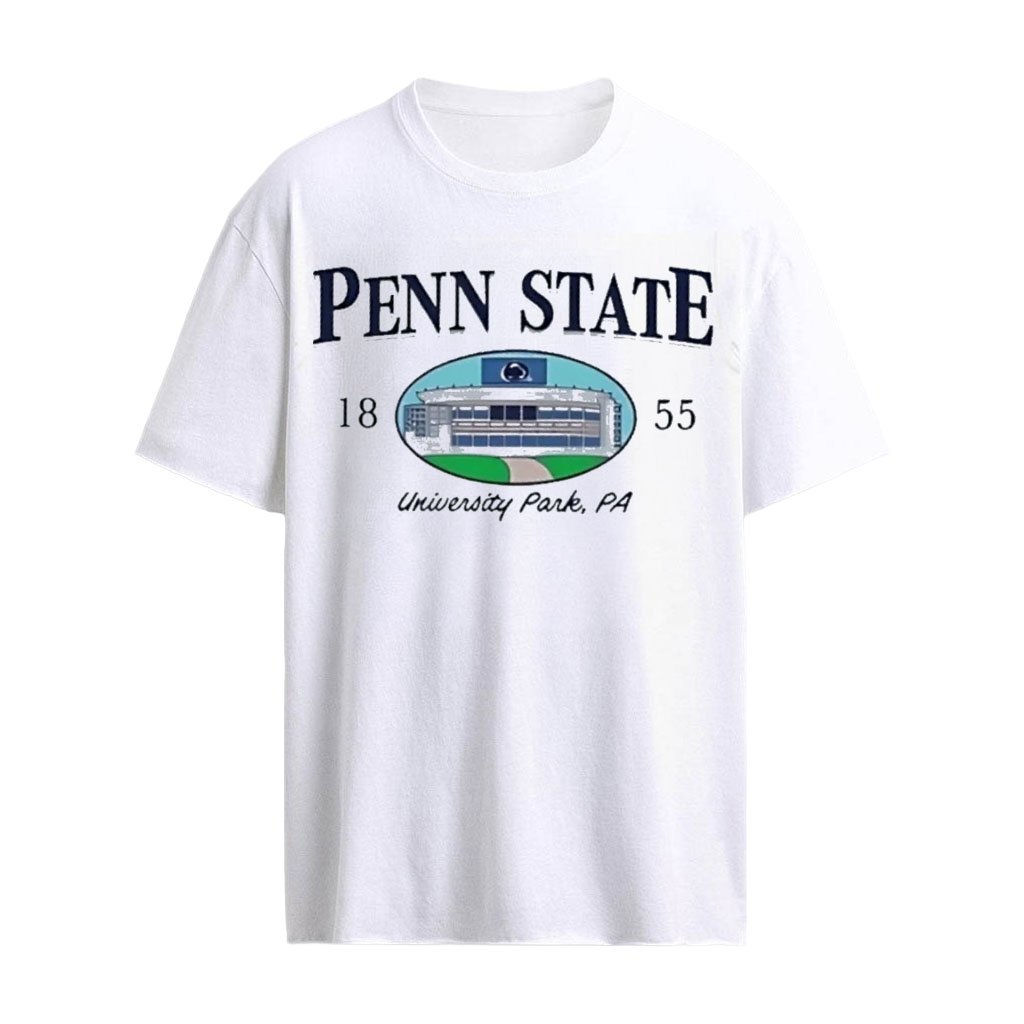 Penn State Nittany Lions University Park PA 1855 Beaver Stadium T-shirt