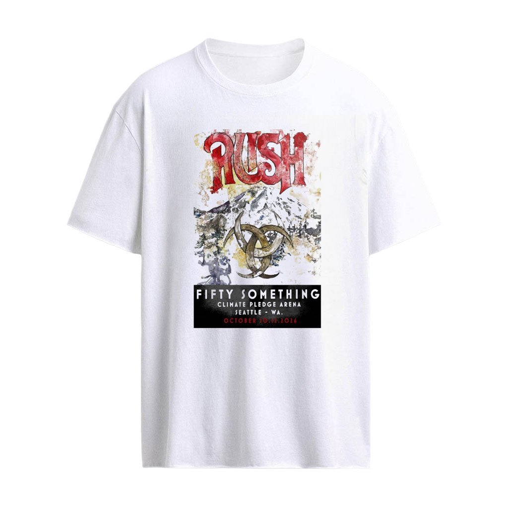 Rush Fifty Something Climate Pledge Seattle Wa Arena Oct 12 2026 Shirt