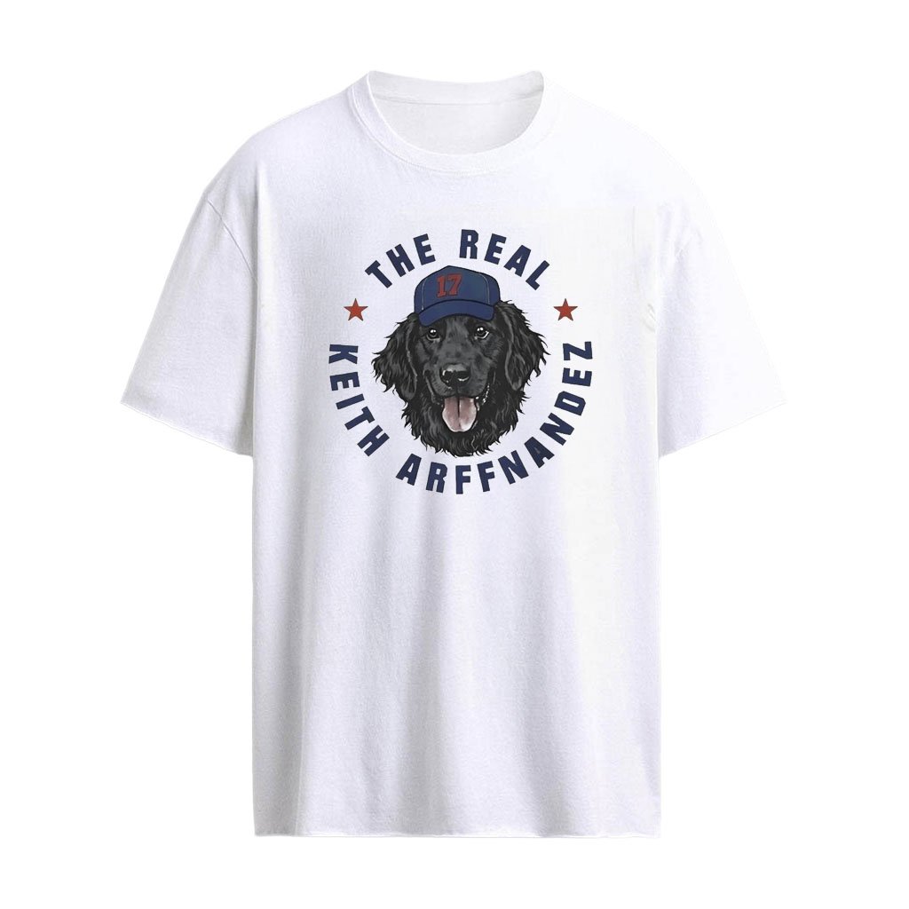 The real Keith Arffnandez number 17 dog New York Mets baseball fan shirt